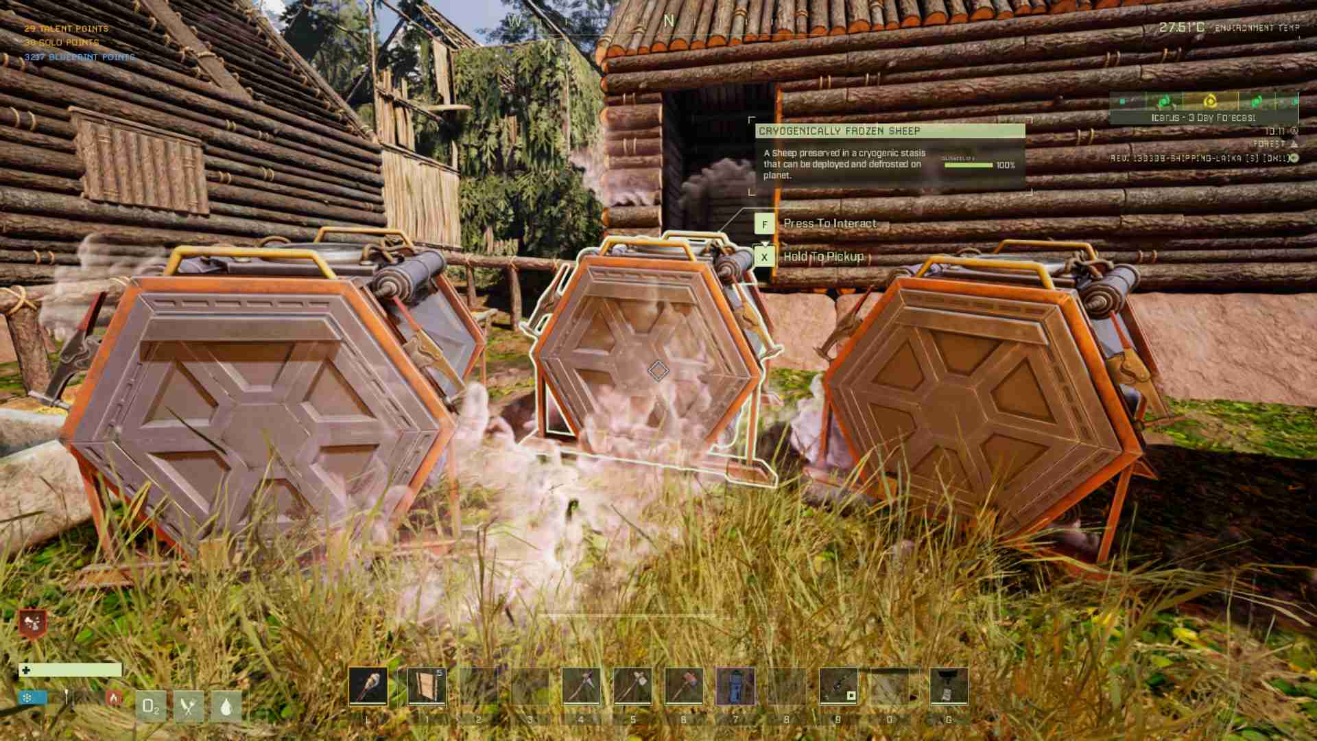 Deploy frozen sheep to bring them to life