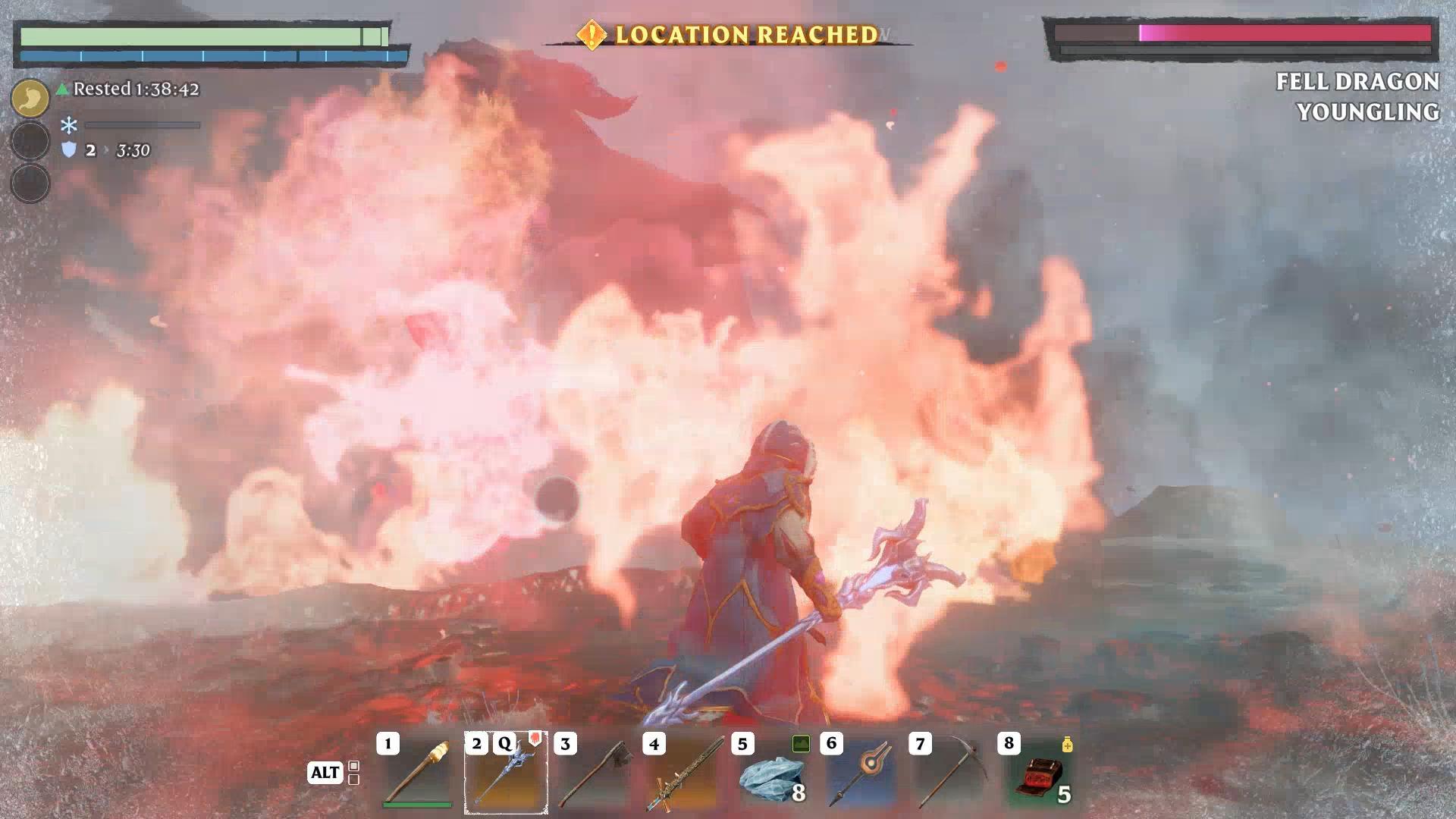 Take advantage of the dragon’s stun phase for maximum damage