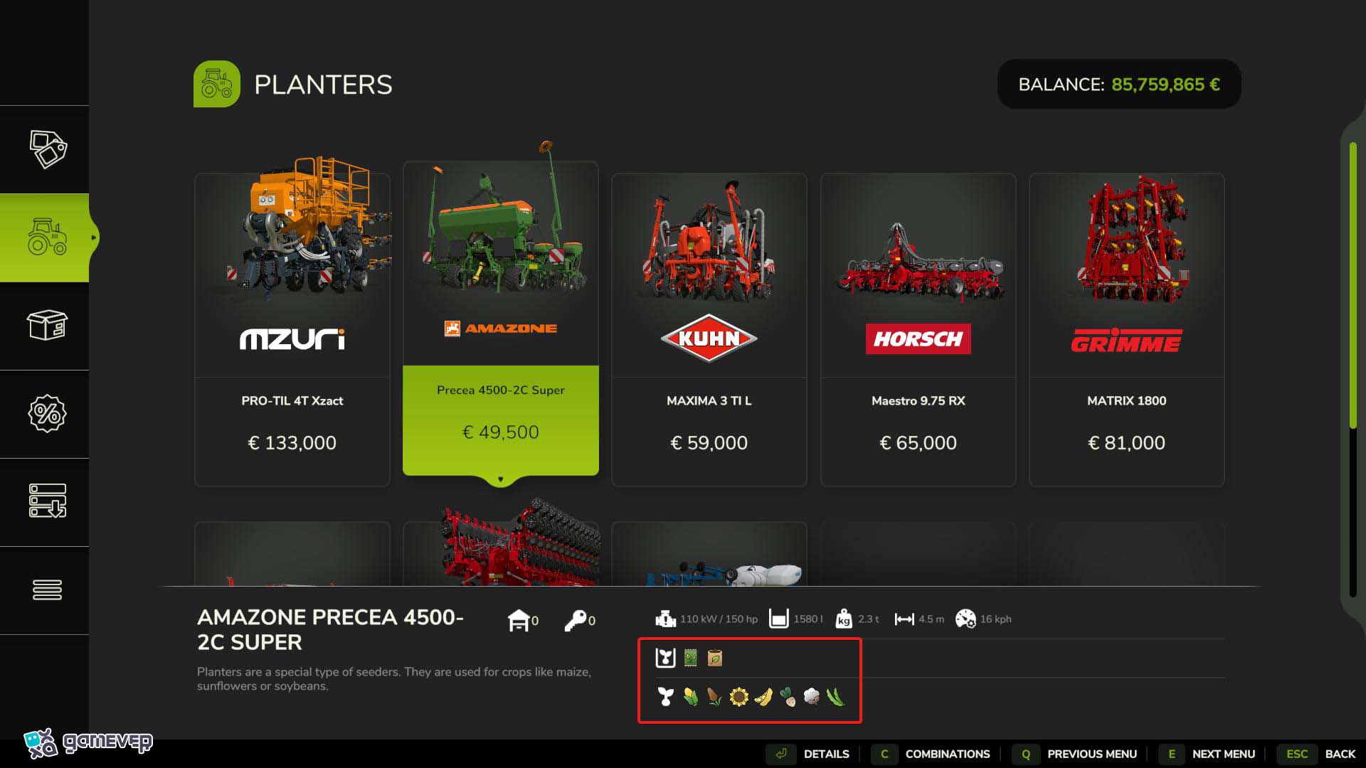 Comienza a sembrar tu campo en Farming Simulator 25.