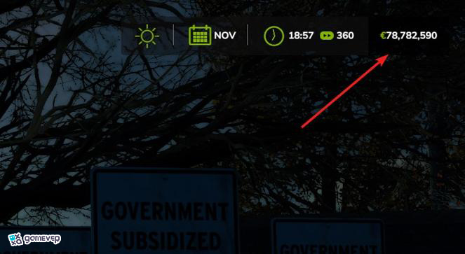 Acelera el tiempo para alcanzar el próximo mes rápidamente en Farming Simulator 25.