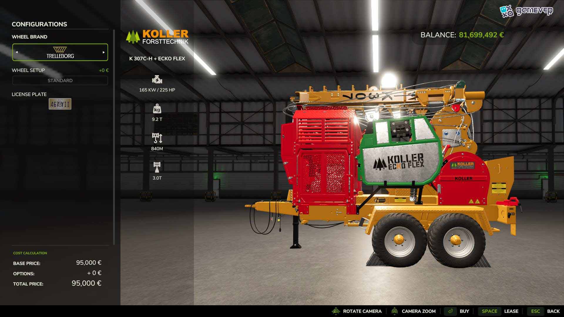 Elige el Koller K 307c-H para largas distancias.