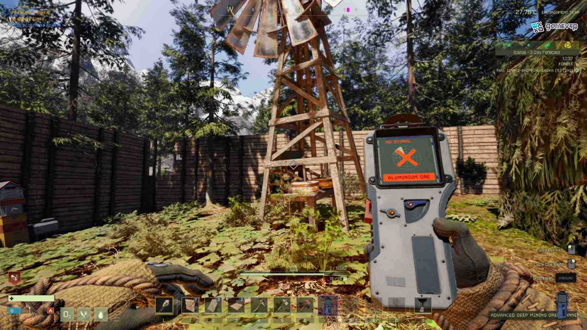Solicita un Radar de Minerales en Icarus