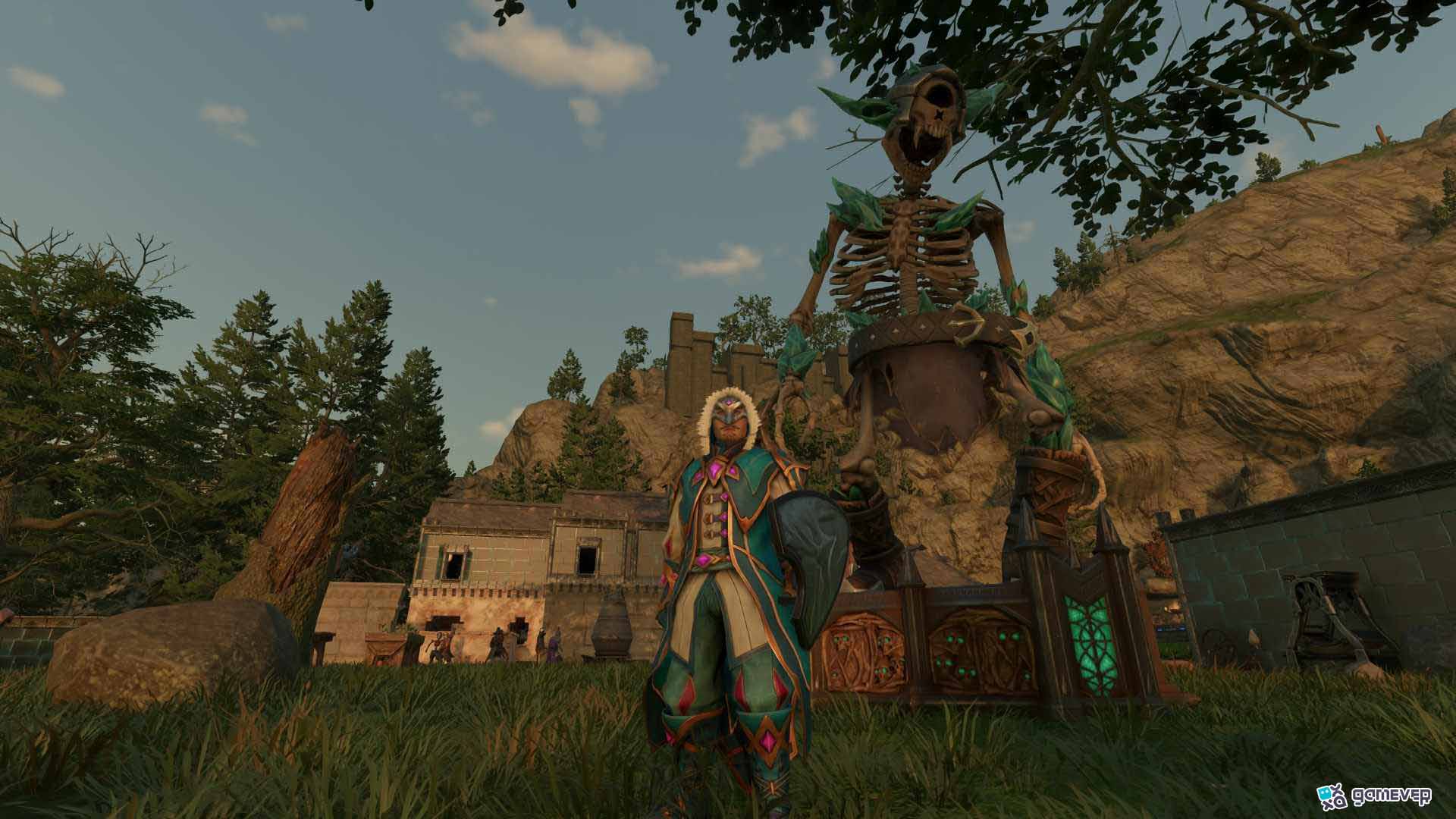 Rastrea las partes del Cíclope con un mapa para localizarlas más rápido en Enshrouded Souls of the Frozen Frontier Update.