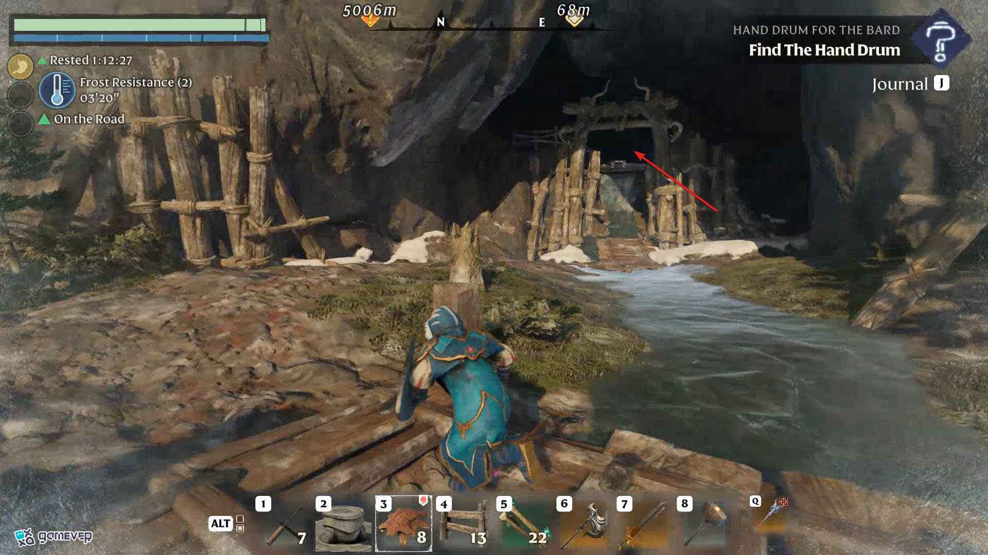 Prepárate para enfrentar enemigos feroces en Enshrouded Souls of the Frozen Frontier Update.