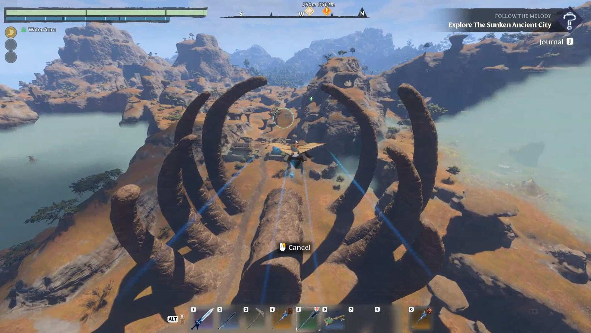 Zjedź w dół do gigantycznych skamieniałych kości w aktualizacji Enshrauded Back to the Shroud