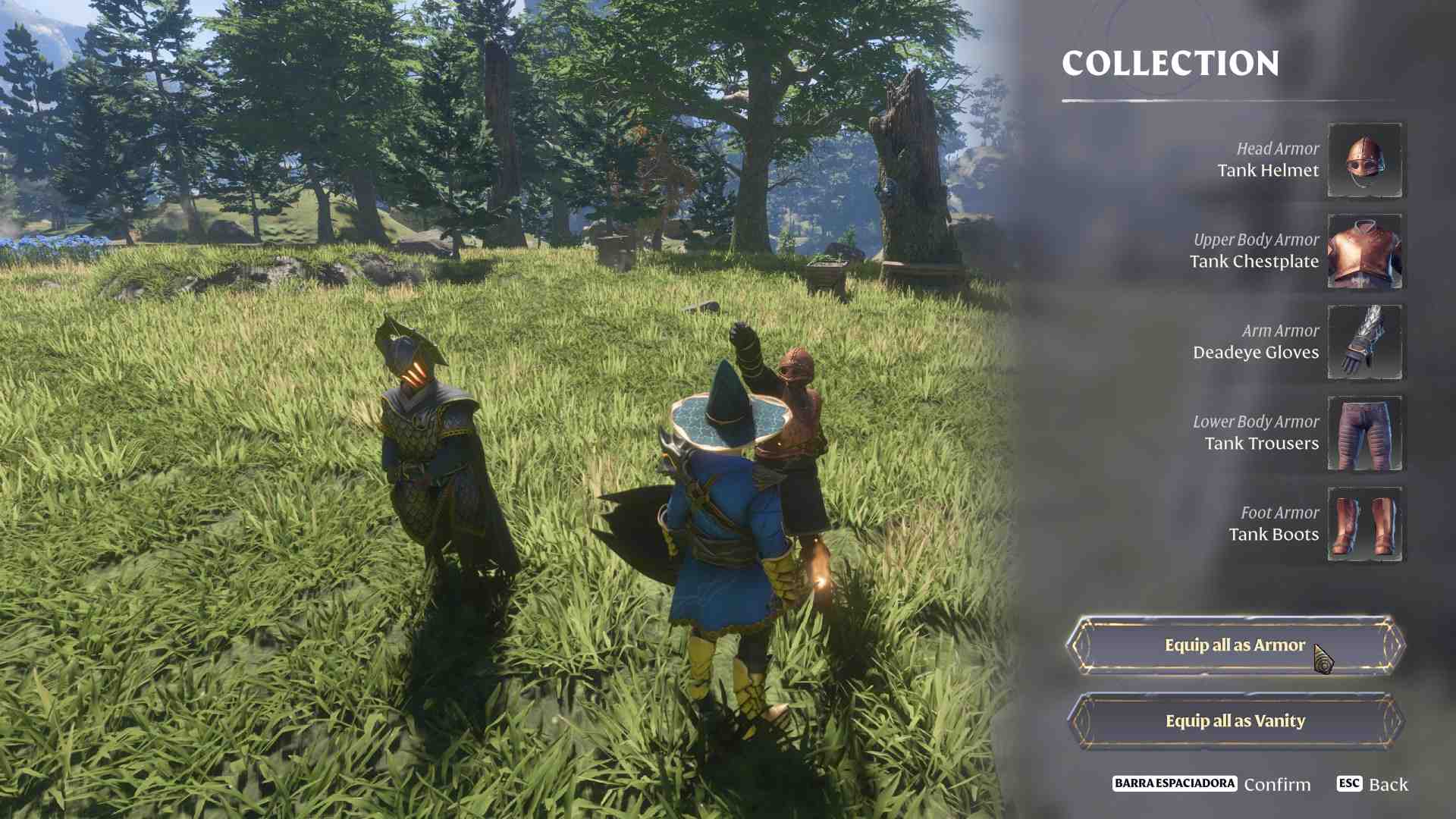 Podkreśl swoje zestawy zbroi za pomocą manekinów w Enshrouded Update 3