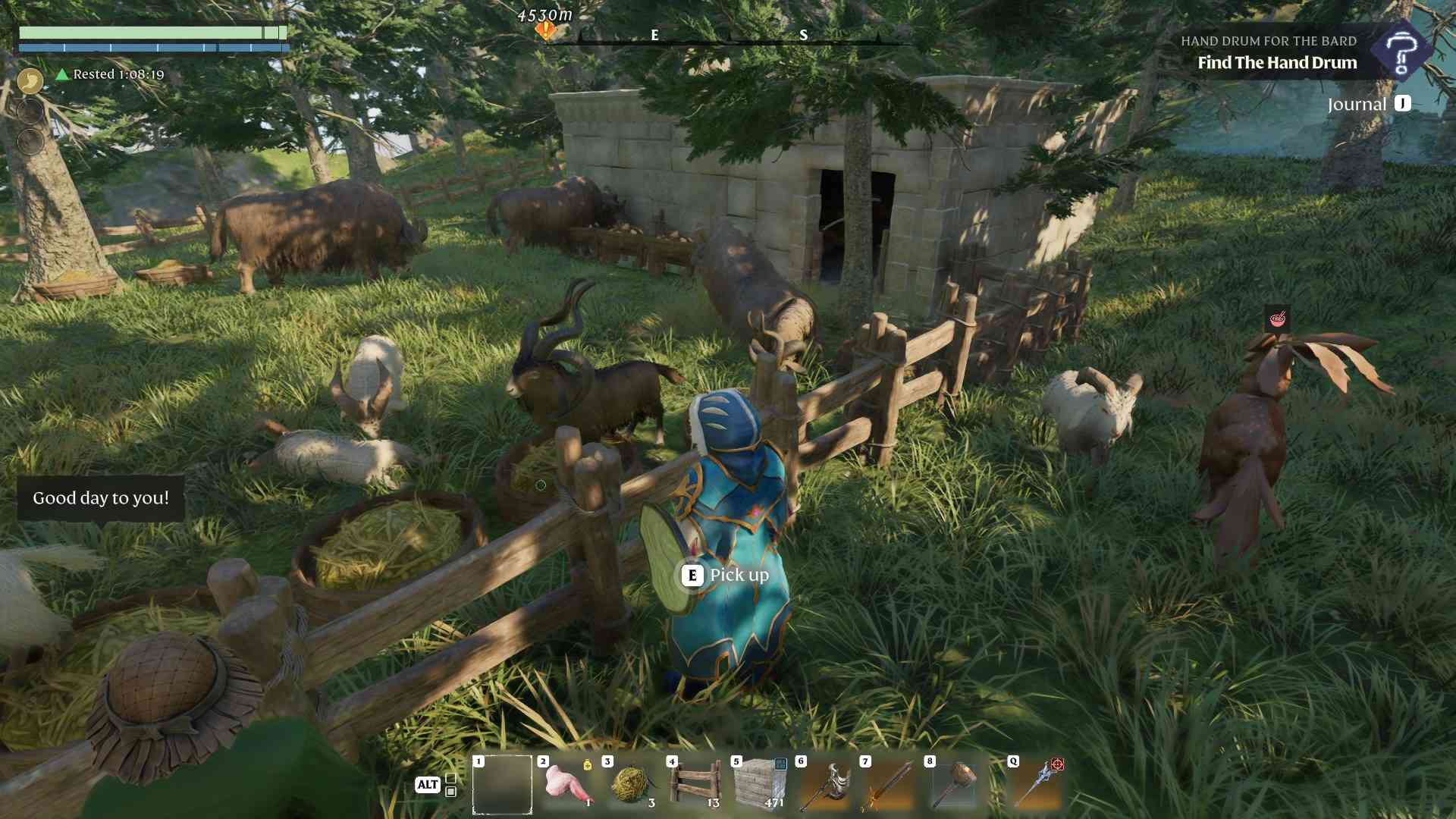 Przygotuj schronienie dla Frizzy Goat