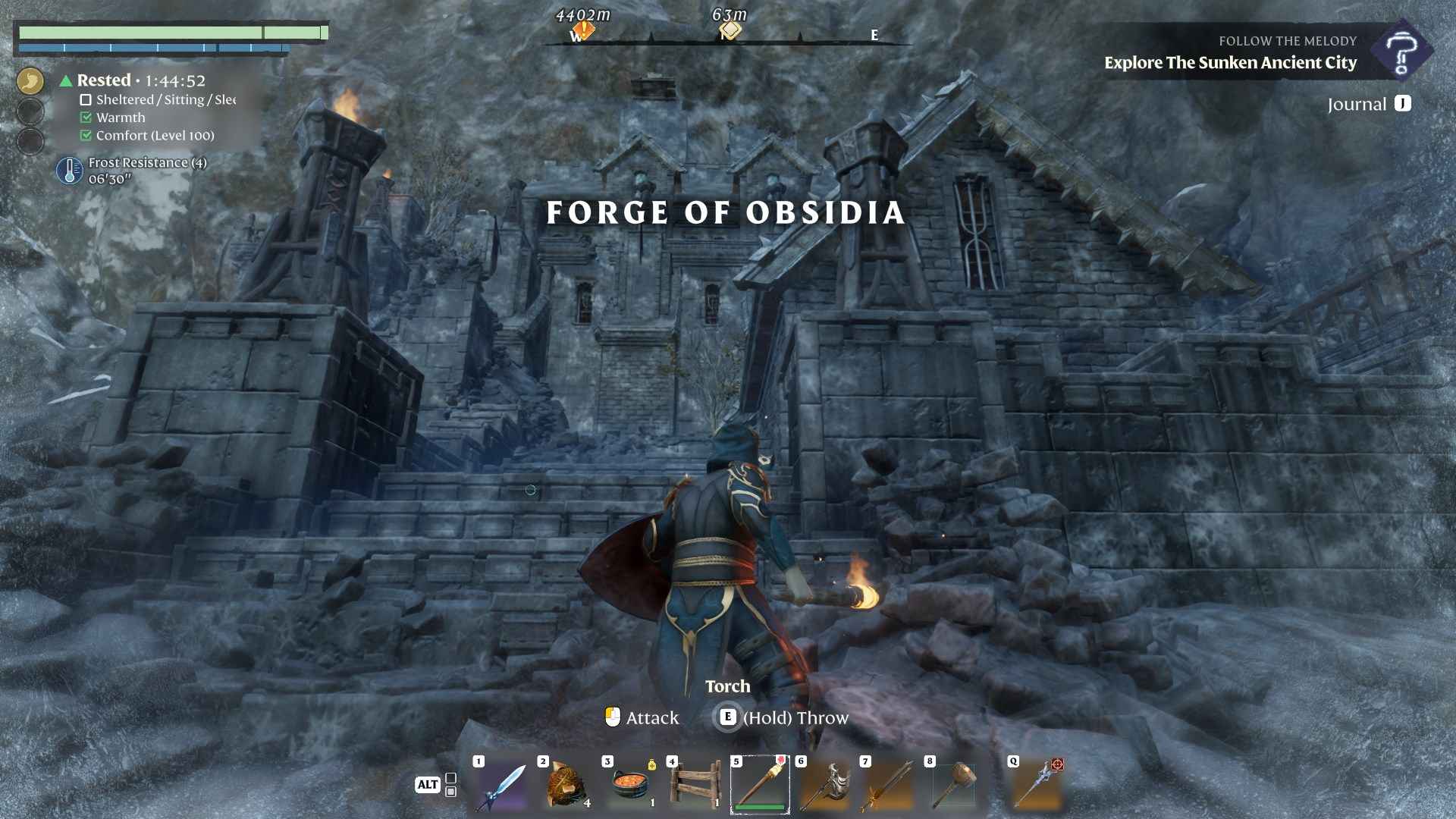 Przygotuj się na walkę z padlinożercami w Kuźni Obsydii w aktualizacji Enshrouded Souls of the Frozen Frontier