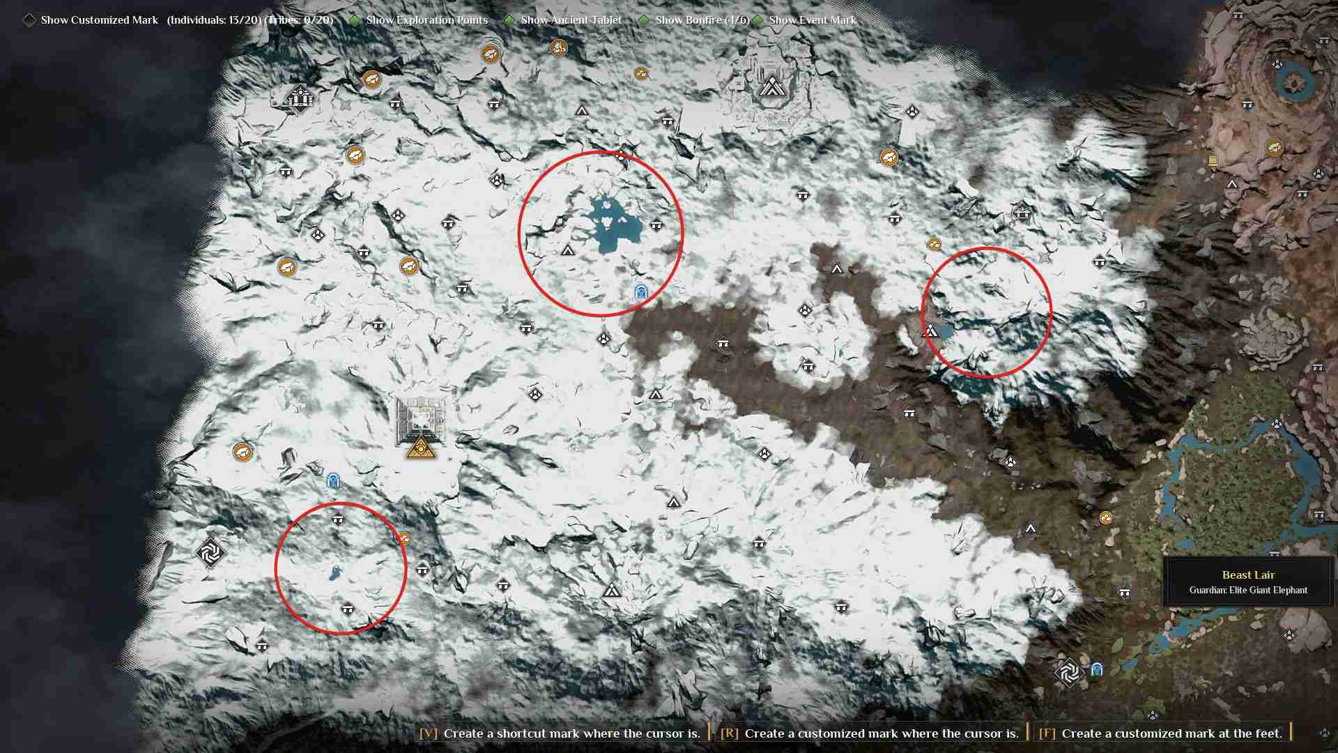 Look for the lakes in the Snow Mountains biome in Soulmask Wild Ride Update