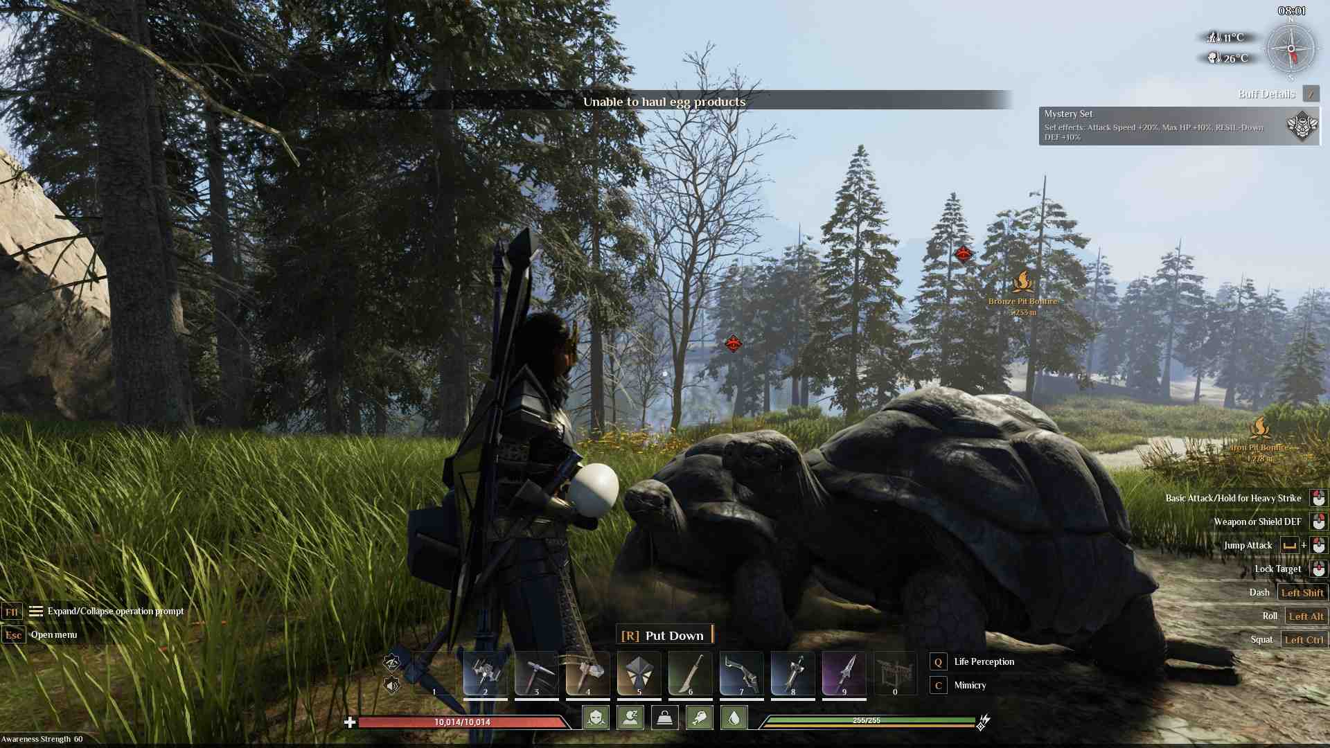 Transport the egg back to your base in Soulmask Wild Ride Update