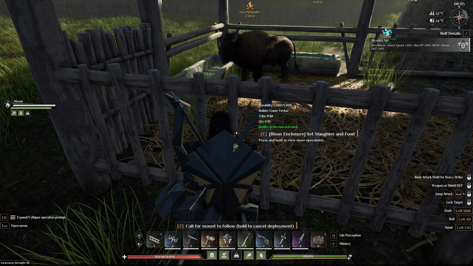 Baue deine Bison-Farm im Soulmask Wild Ride Update