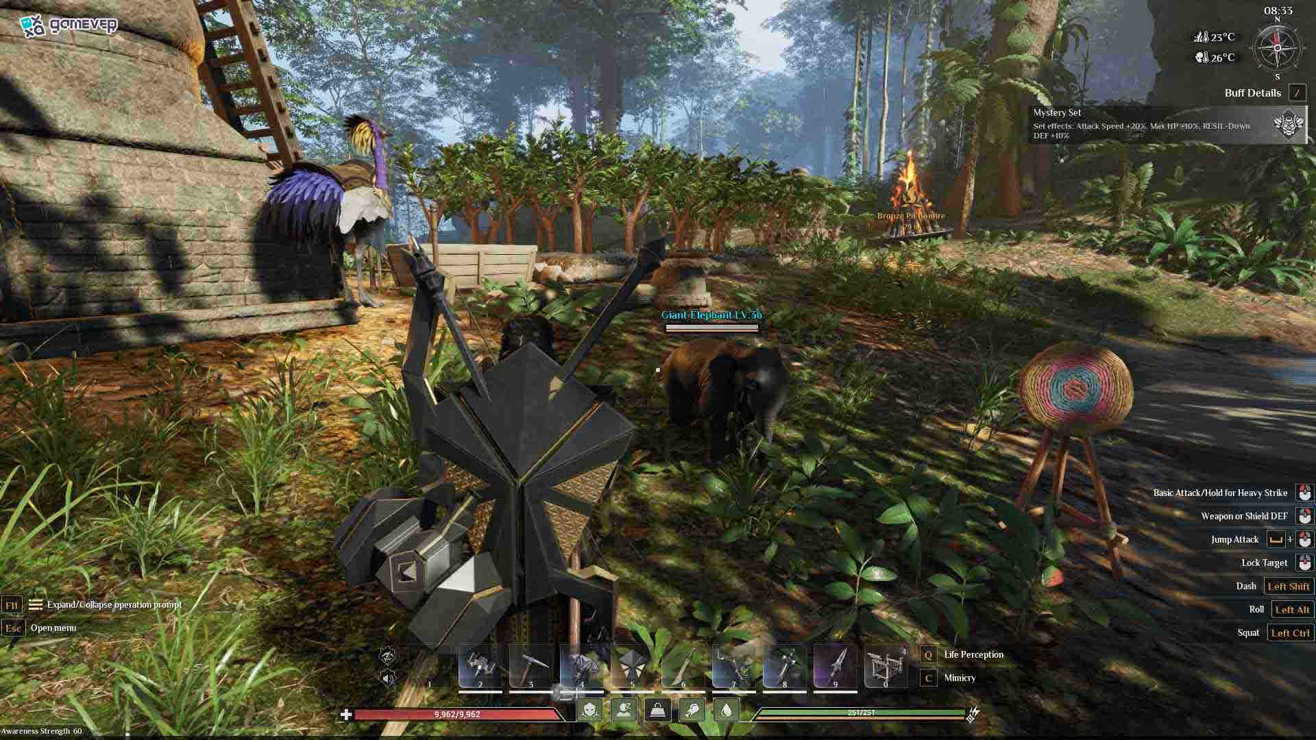 Coloca al bebé elefante en tu base en Soulmask Wild Ride Update