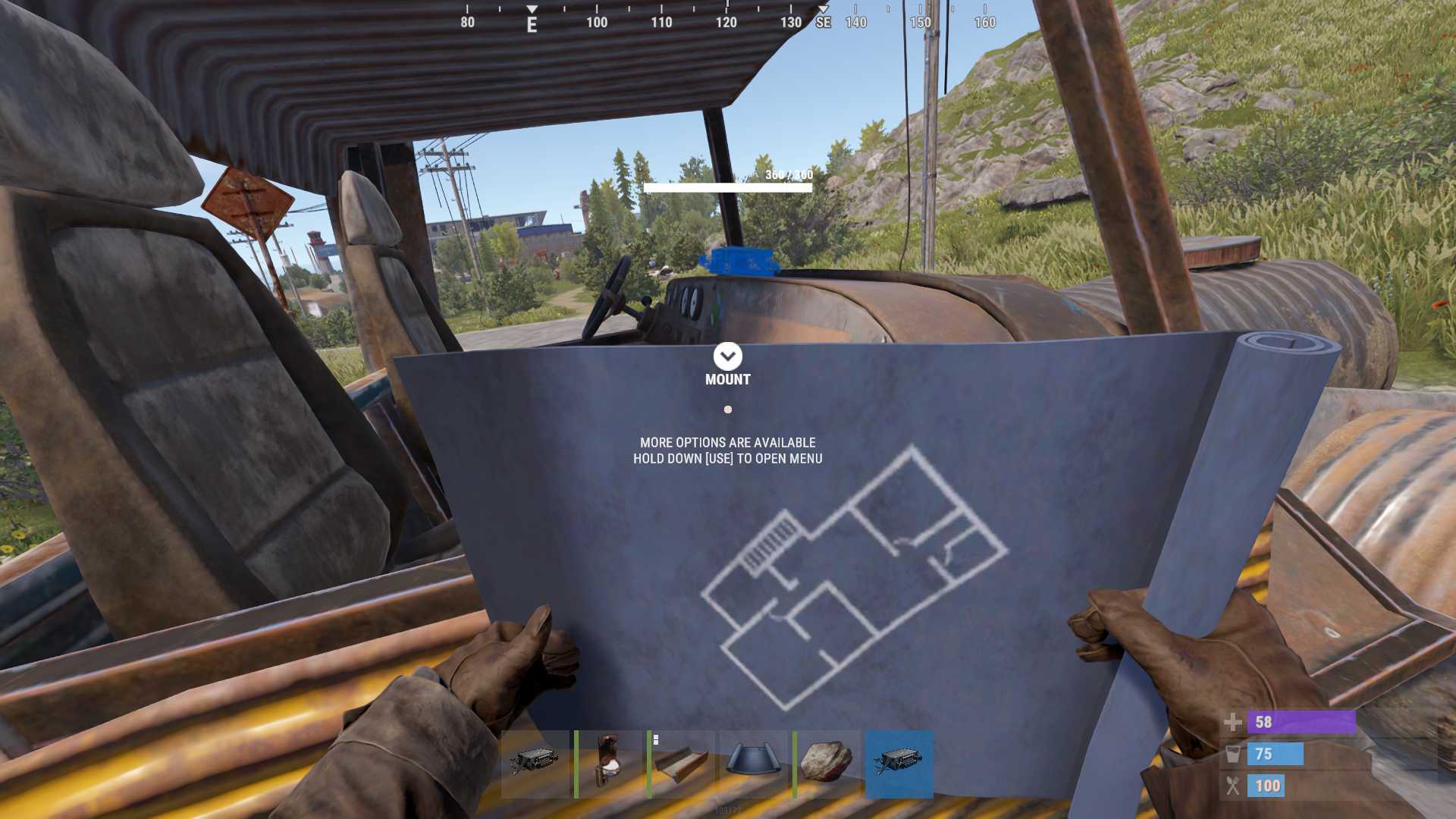 Platziere das Autoradio in deinem Cockpit-Modul in Rust.
