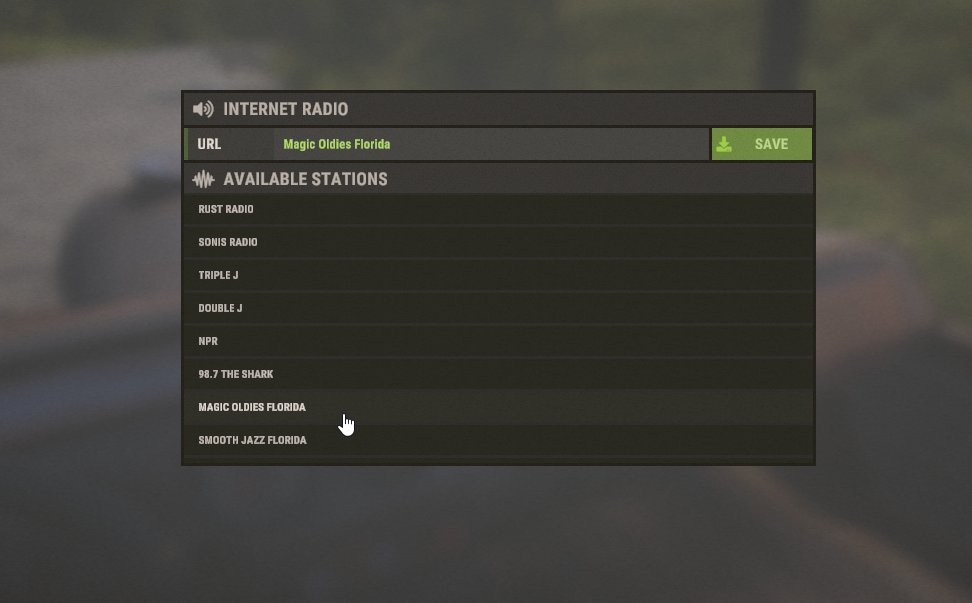 Teile Radiofrequenzen mit Teamkollegen, um ein koordiniertes Erlebnis in Rust zu schaffen.