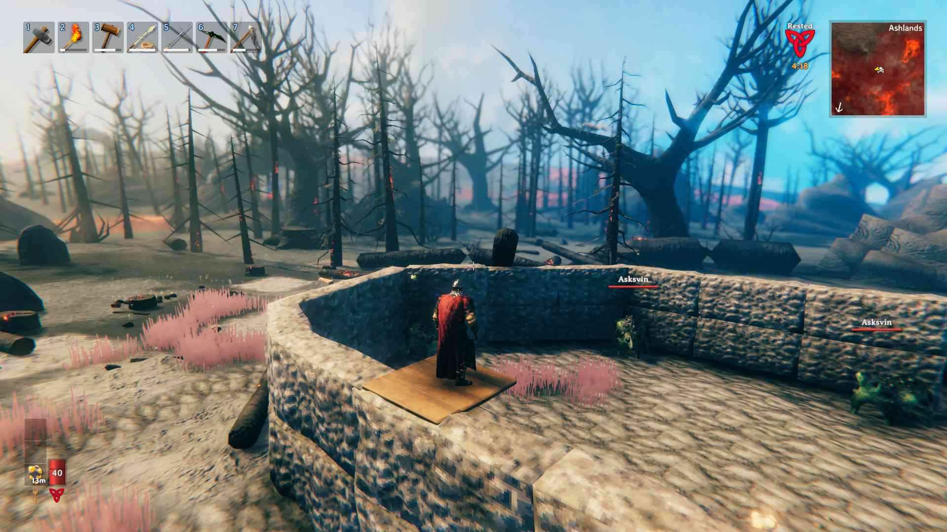 Drop Smoke Puffs or Vineberry Clusters to start taming