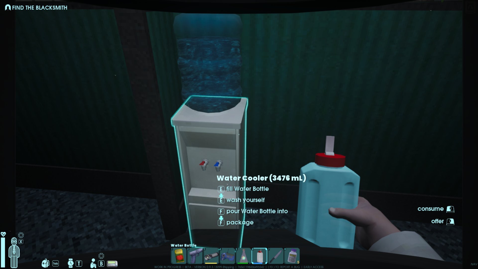 Store clean water in barrels for long-term use