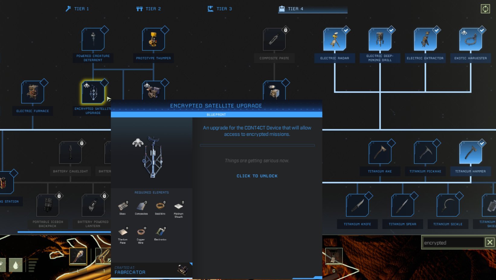 Use the Fabricator to assemble upgrade components for the Contact Radio