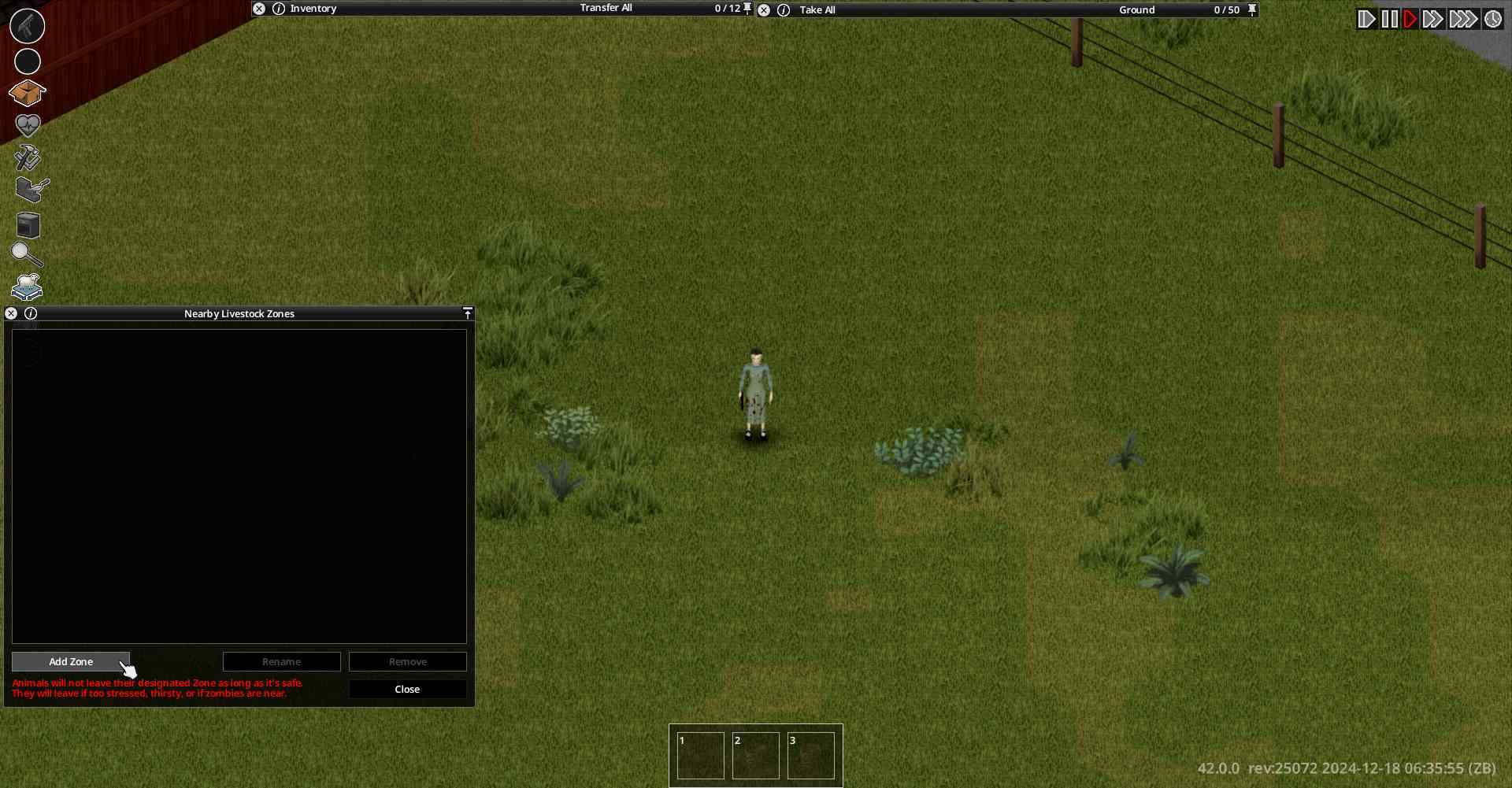 Add Animal Zone for a Livestock