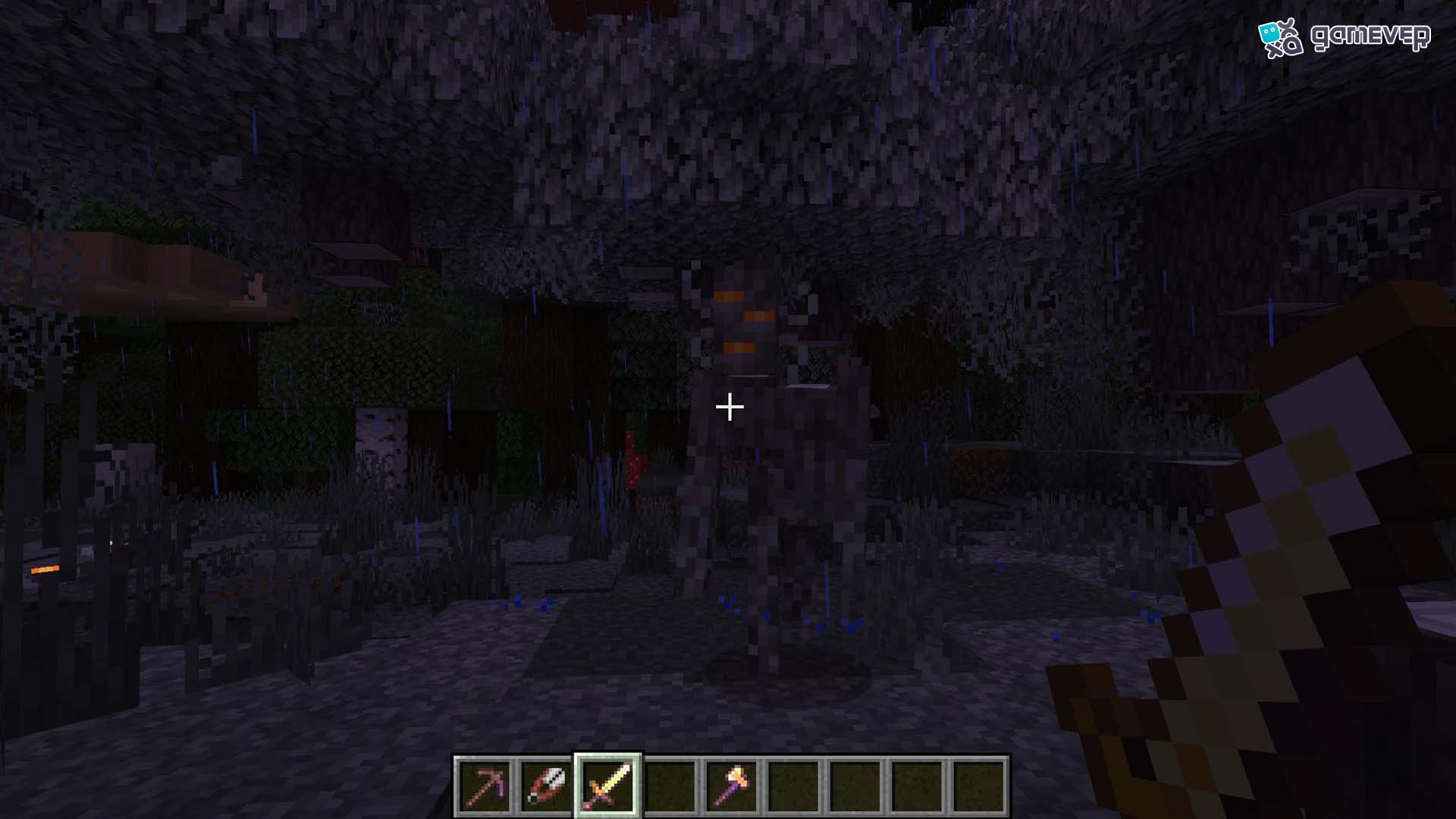 Identifica los Creaking Hearts ocultos en los árboles para encontrar al Creaking.