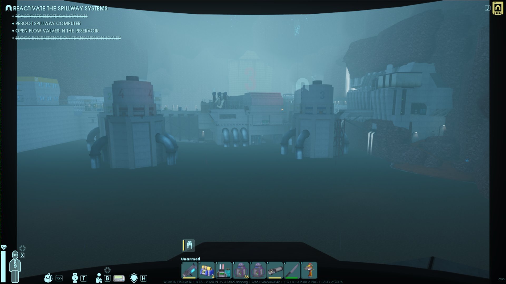 Flying is a great alternative for navigating dangerous zones in Abiotic Factor.