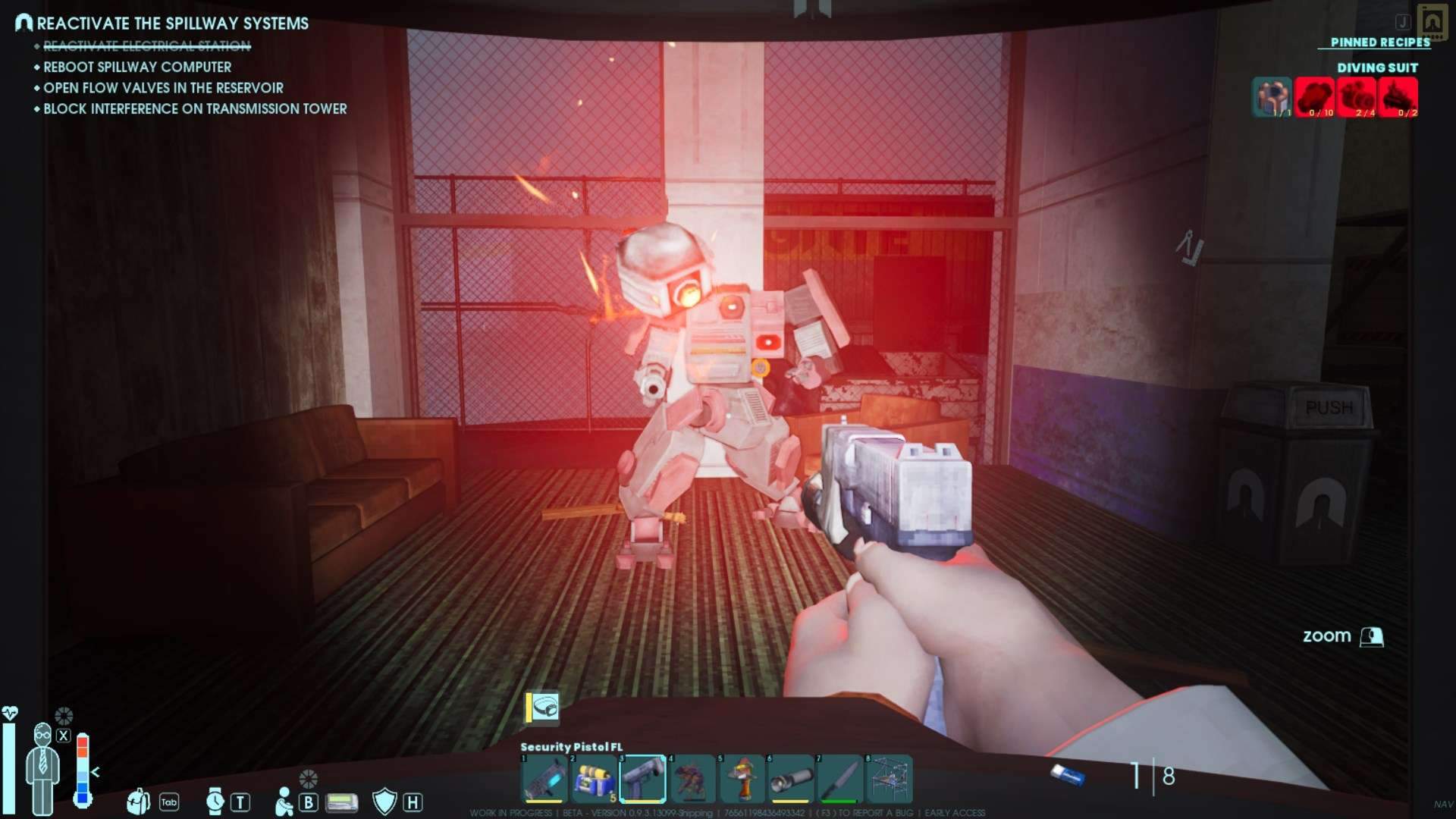 Defeat Defense Bots to obtain Transformer Bushings—aim for their weak spots