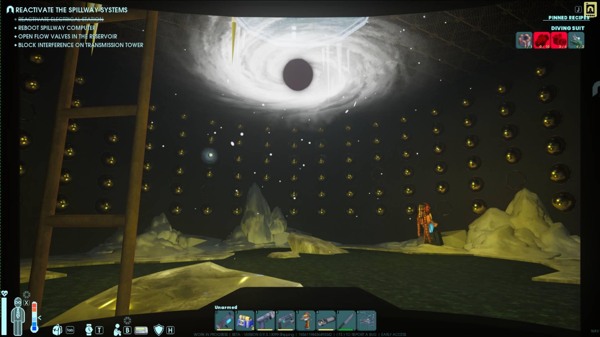 Begin your journey at the tram station in the Hydroplant