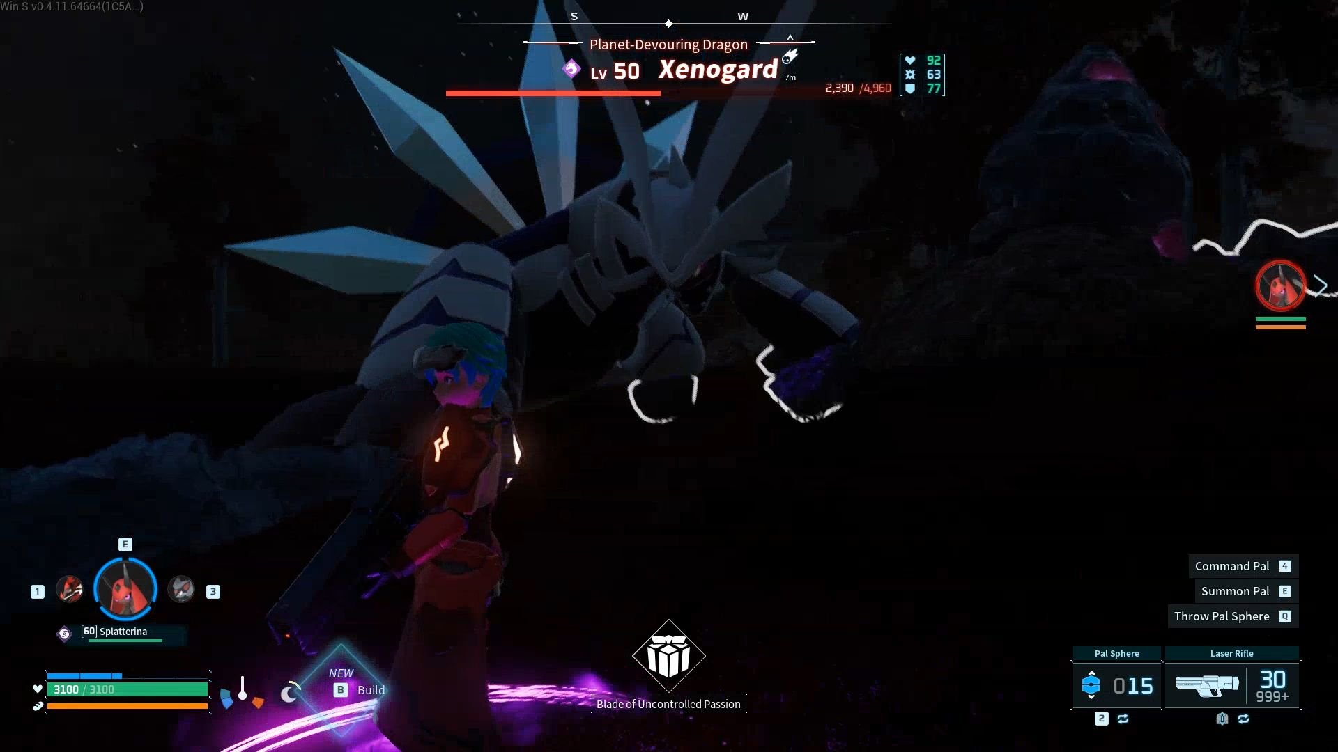 Watch out for Xenogards Comet Strike and stay mobile during the battle