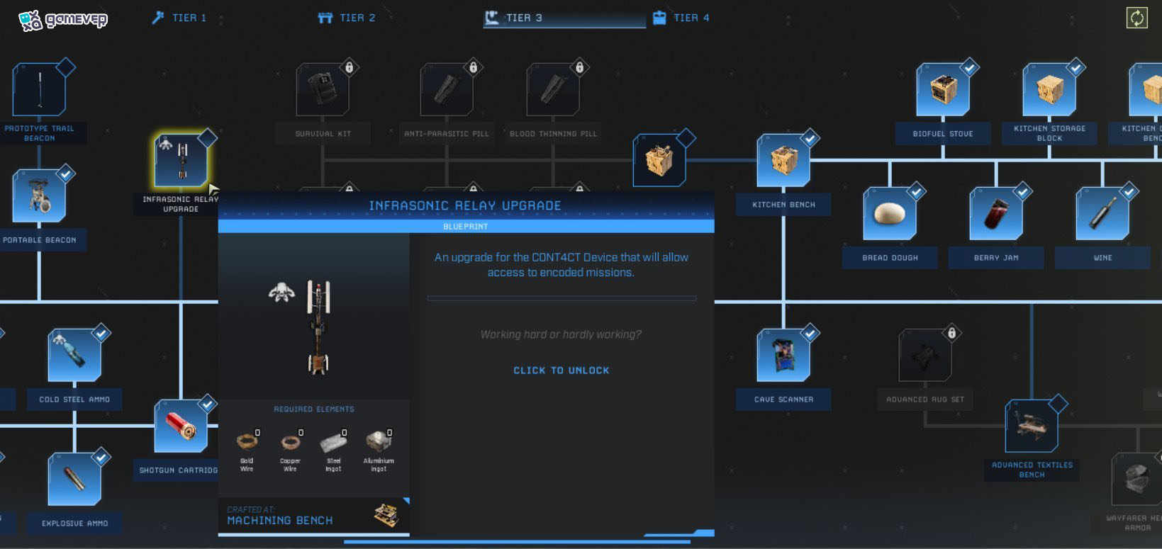 Desbloquea las mejoras en los niveles 3 y 4 del Árbol Tecnológico en la Actualización de Icarus