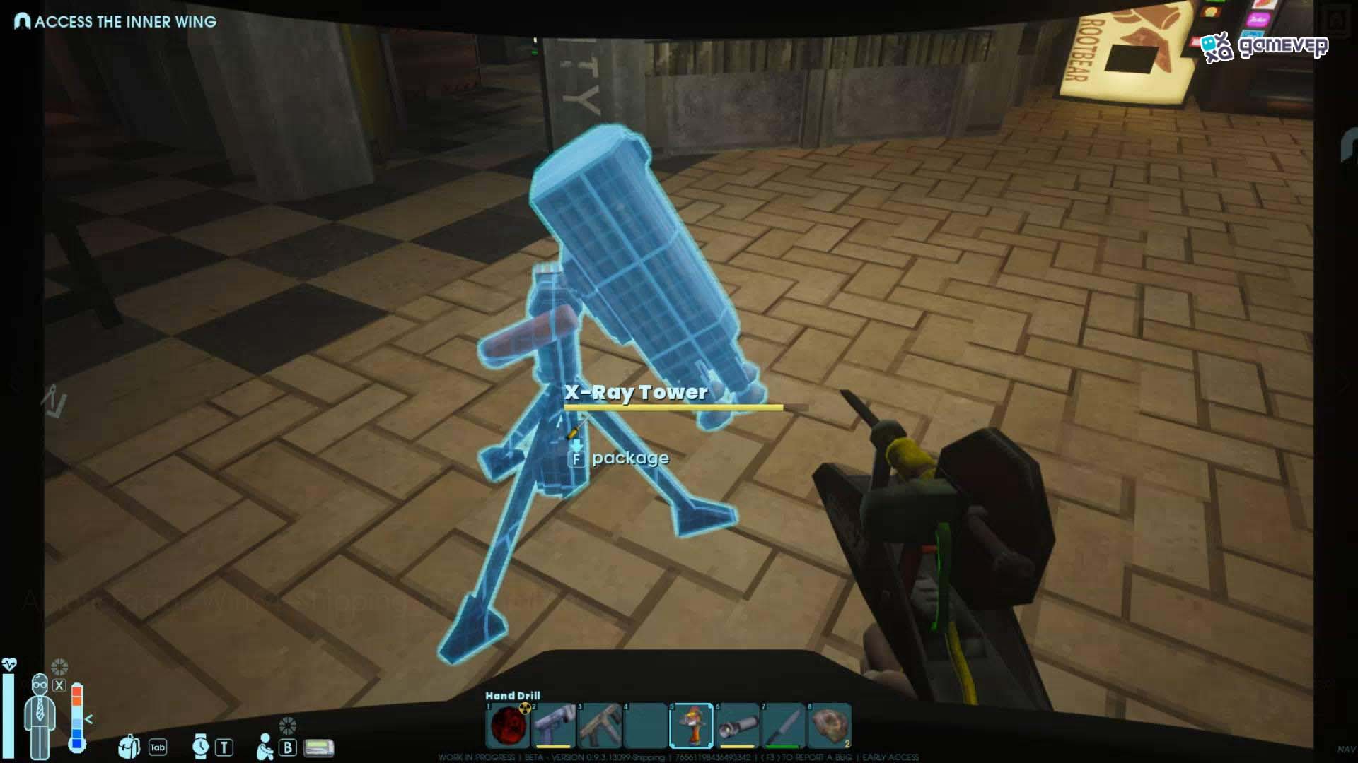 Construye una Torre de Rayos X para proteger tu base de los ataques del Leyak.