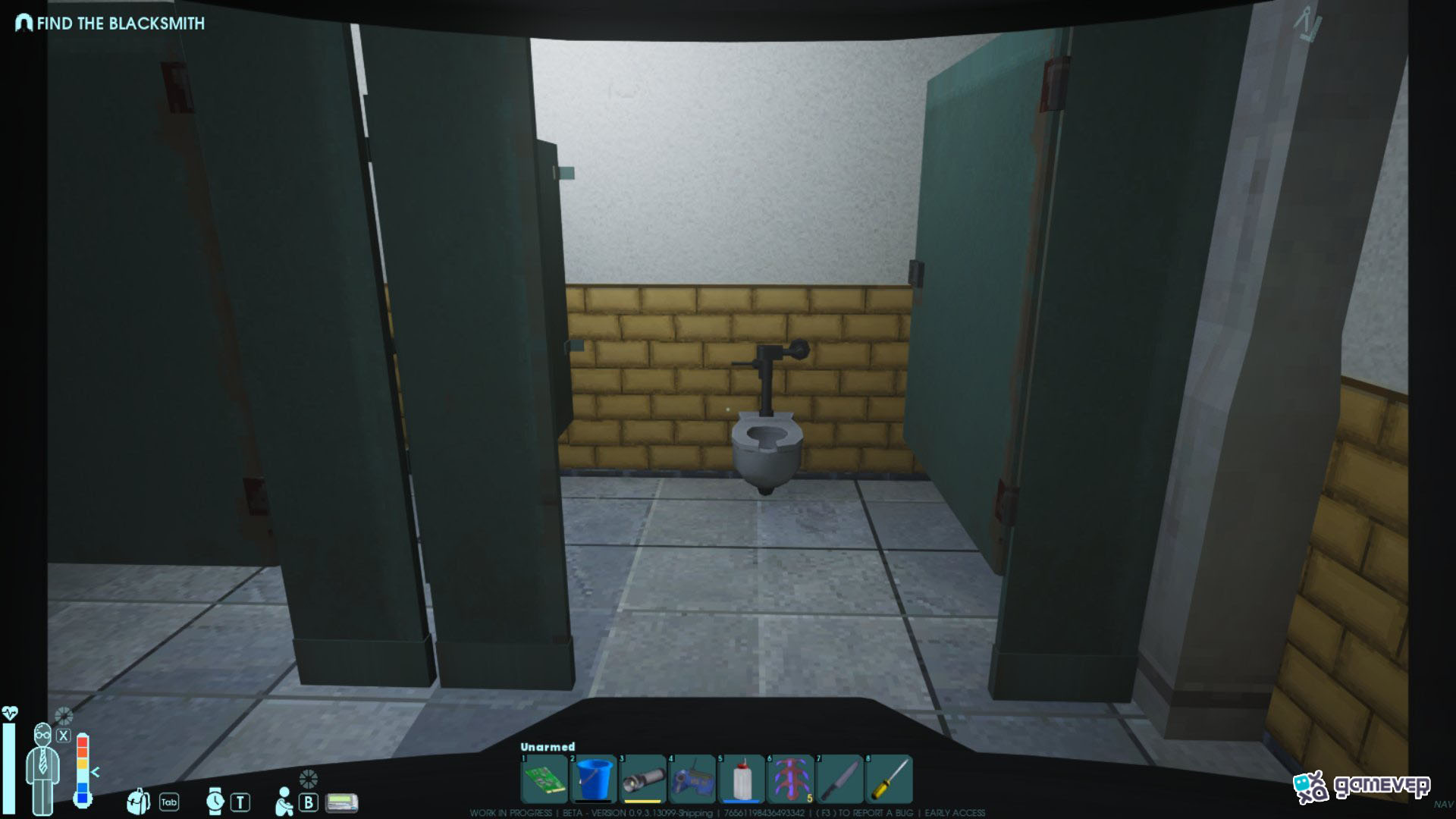 Usa el minijuego de baño para acelerar el proceso