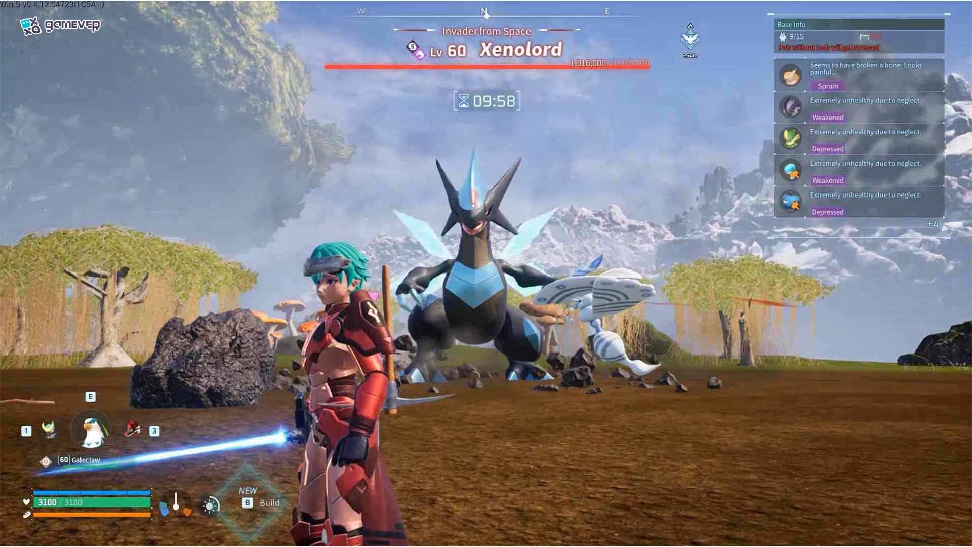 Construye el Altar de Invocación en tu base para iniciar la incursión de Xenolord