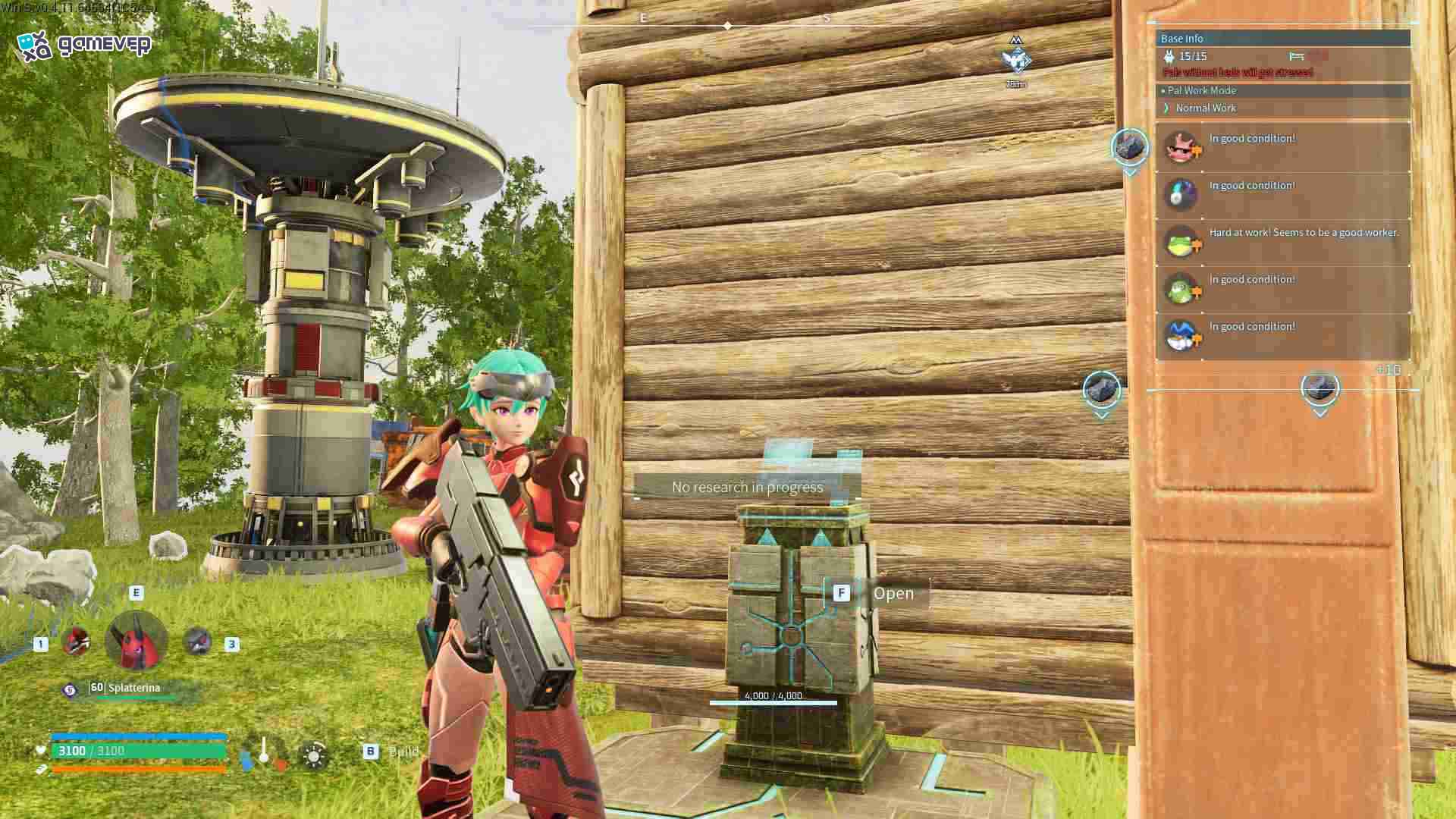 Construye el Laboratorio de Investigación para desbloquear nuevas posibilidades en Palworld.