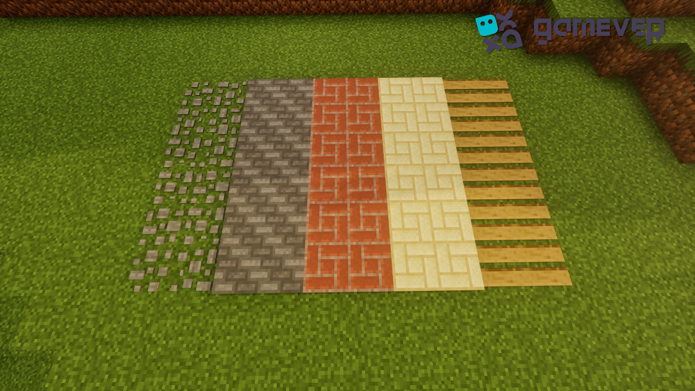 Stylish paths and pavings from the mod
