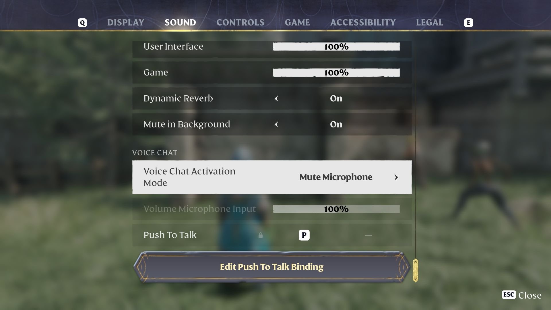 Adjust microphone settings before diving into the flames