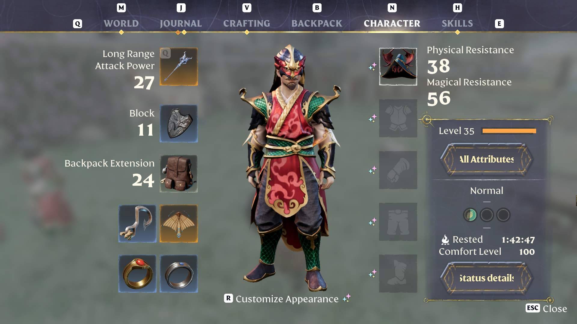 Beginne mit der Herstellung des Serpent-Warrior-Helms aus Stahlbarren, Kohle und Schuppen.