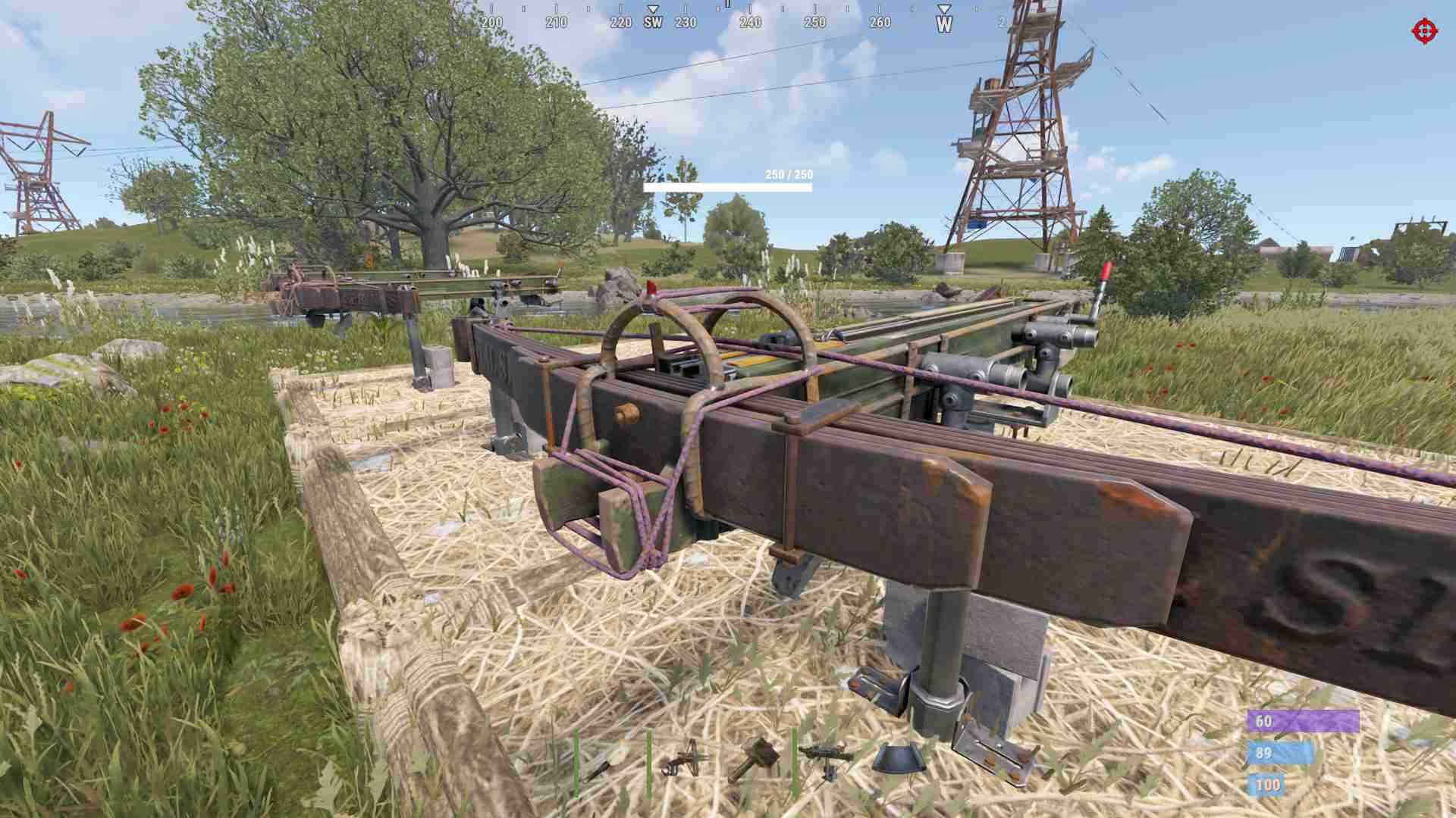Platziere deine Ballista auf einem Dach oder erhöhtem Gelände für die beste Verteidigung.