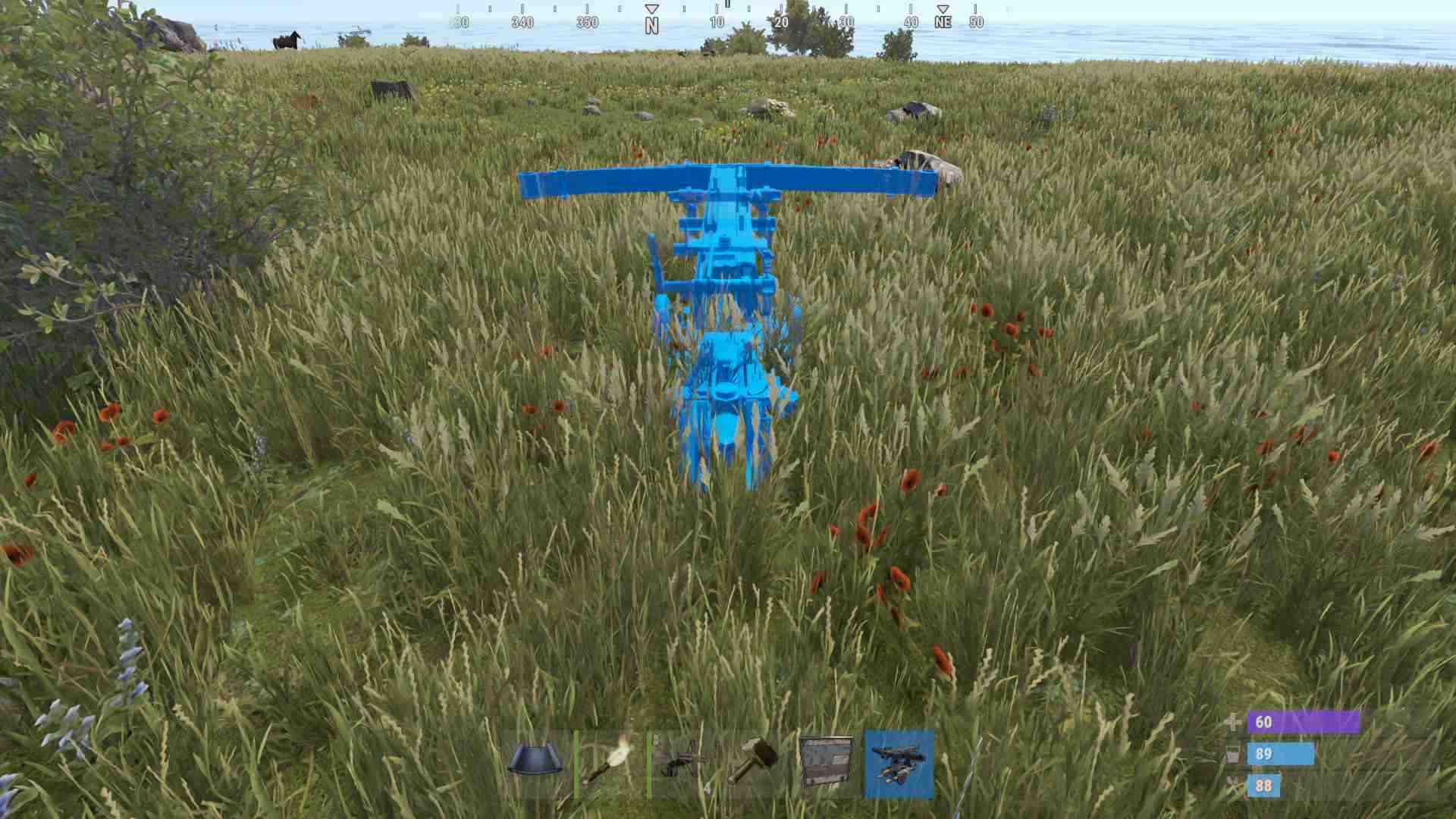 Wähle erhöhtes Terrain für eine größere Schussreichweite und Genauigkeit.