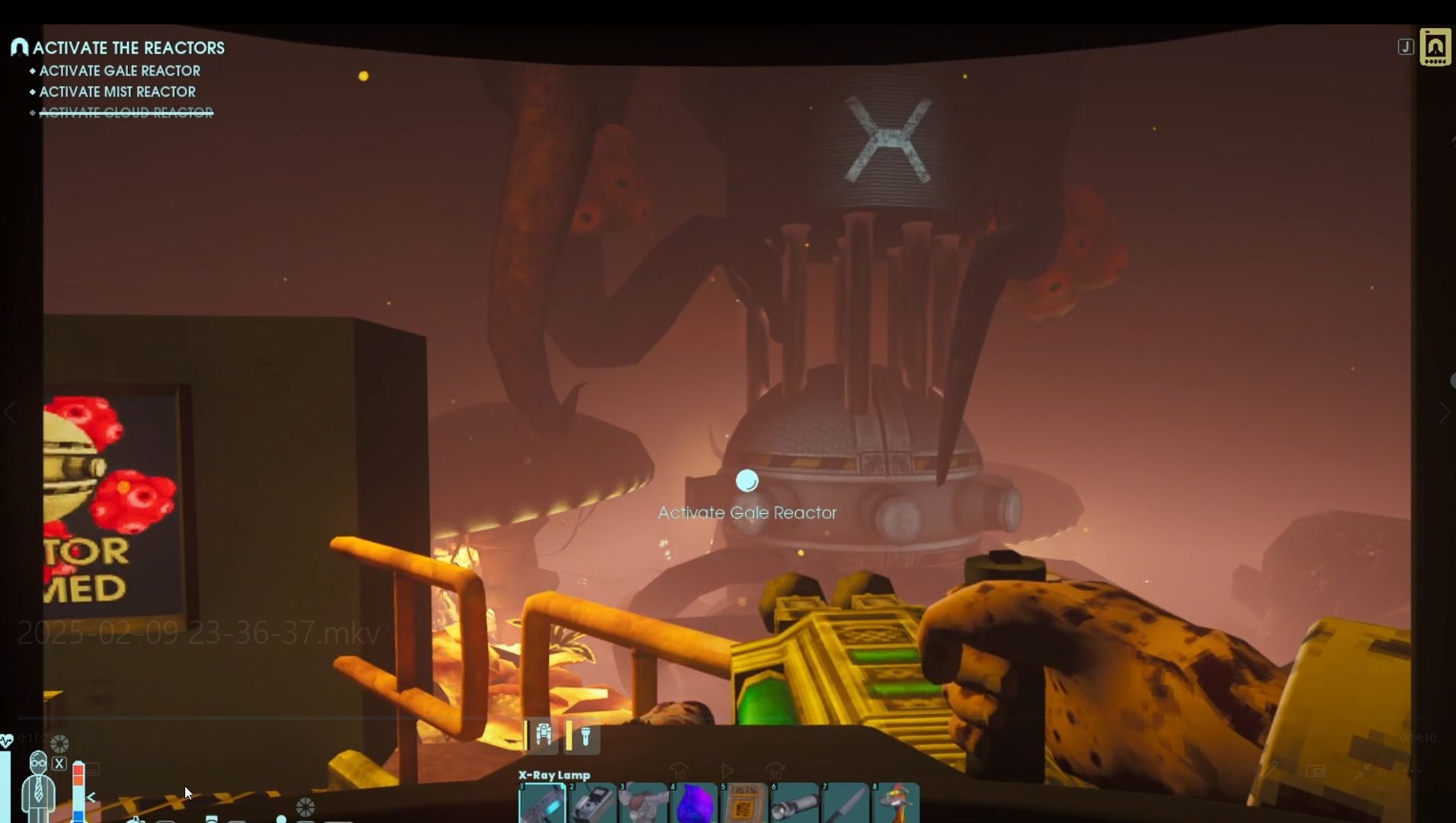 Destroy glowing vines to clear power blockages in Abiotic Factor