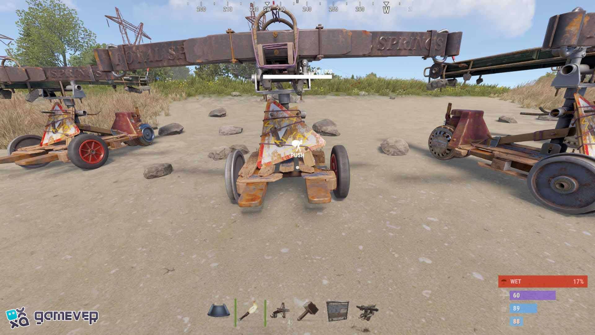 Configura el modo de juego de tus servidores en Primitive en Rust.