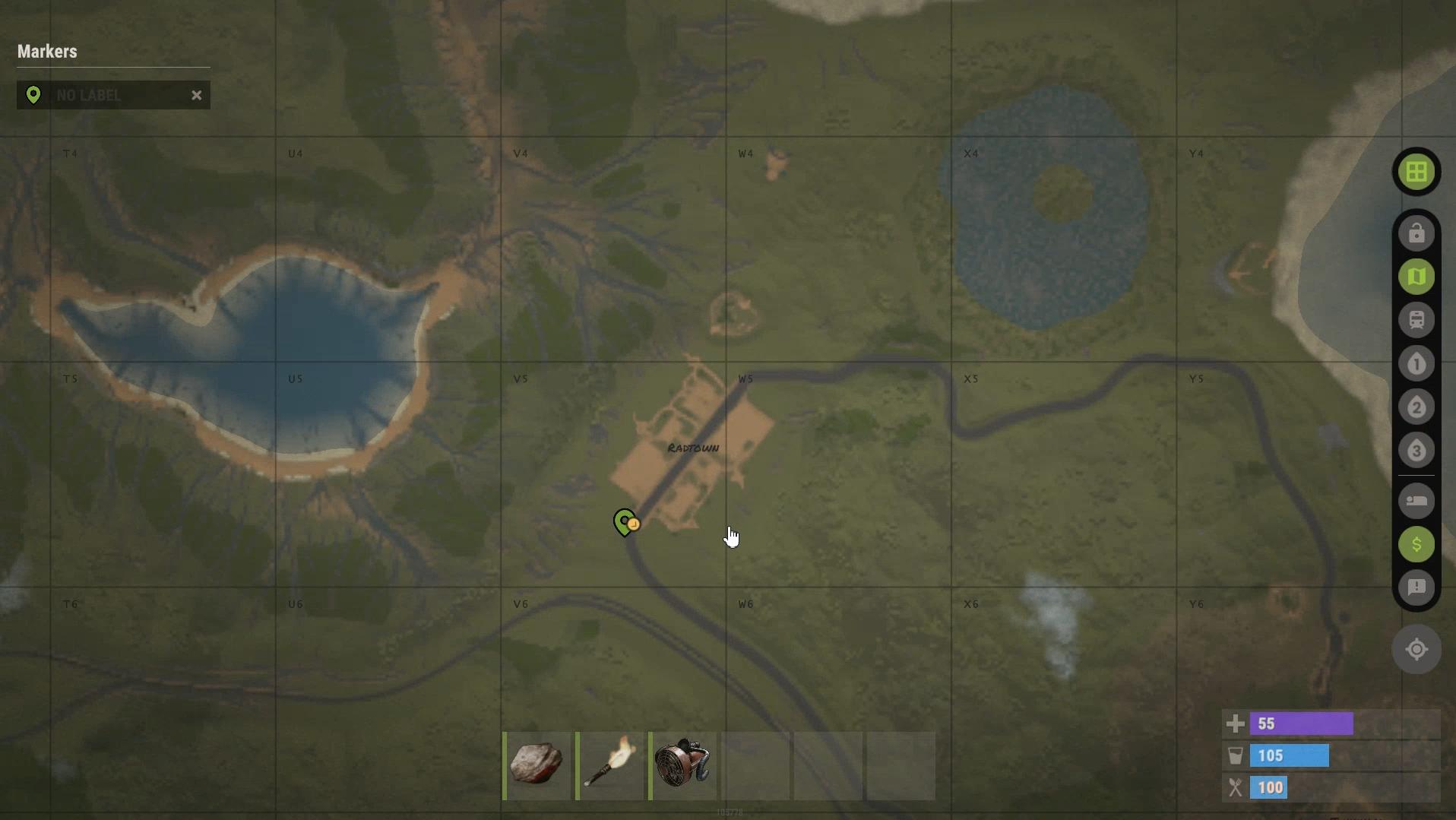 Znajdź Toksyczną Wioskę na mapie w Rust Update 2.0