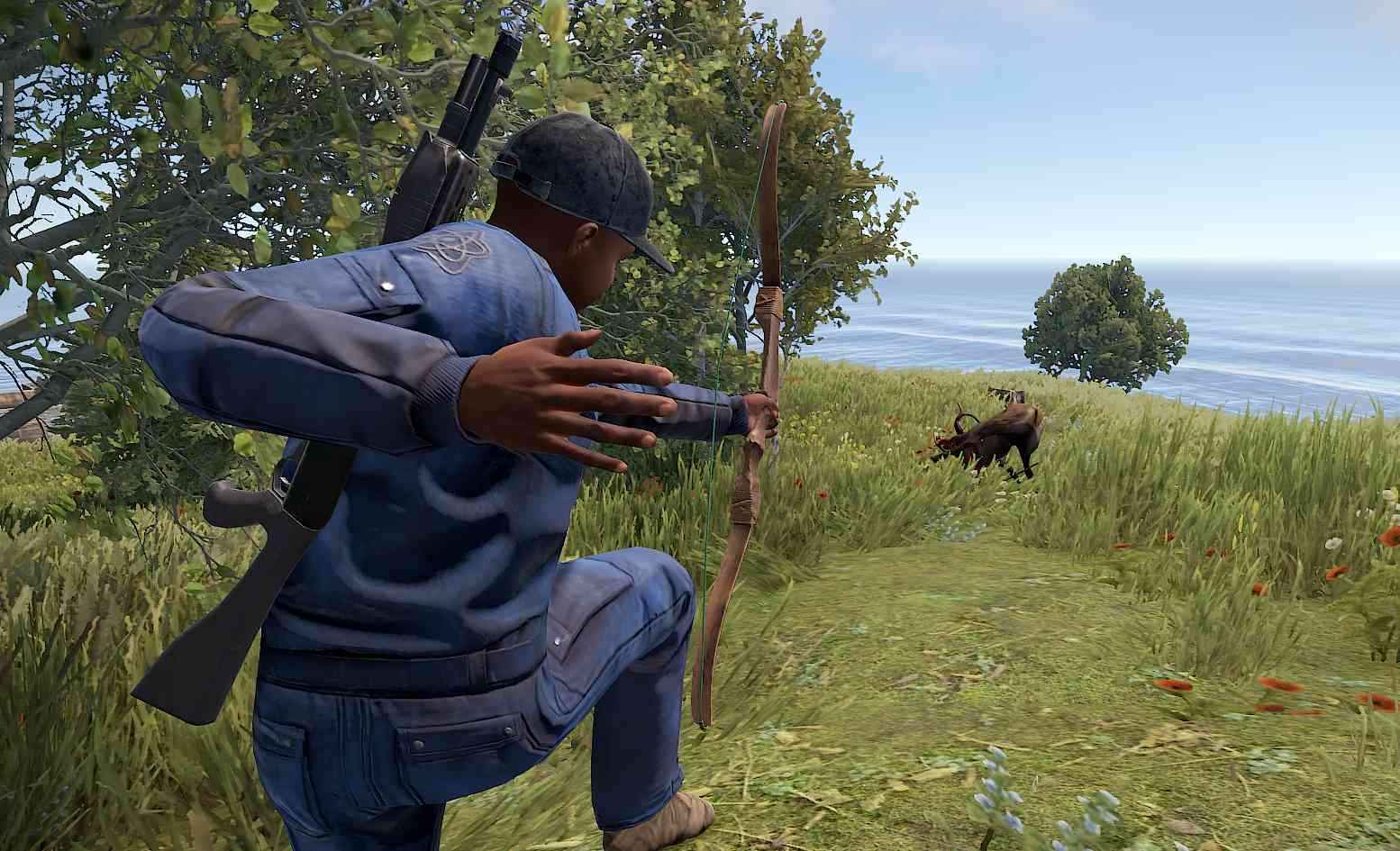 Polowanie to niezawodna metoda pozyskiwania skóry w Rust.