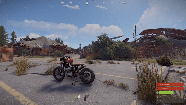 Znajdź lub stwórz swój motocykl z odpowiednich materiałów w Rust Road Renegades