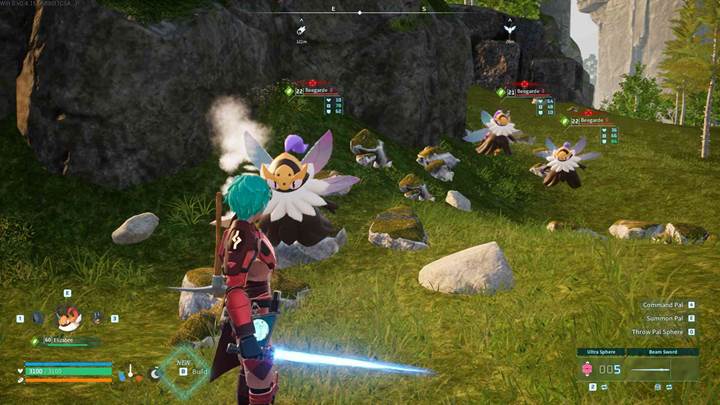 Hunt Beegarde in groups but beware of their self-destruct attack