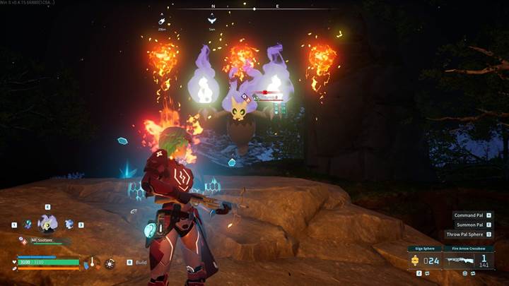 Dodge fireballs and shadowy blasts as you battle this tricky Pal
