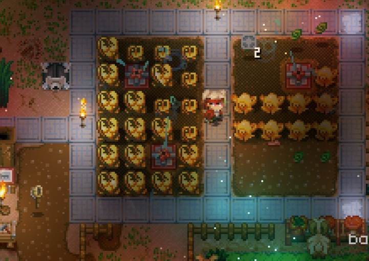 Search for Bomb Peppers growing naturally in the Undergrounds and Clay Caves in Core Keeper.