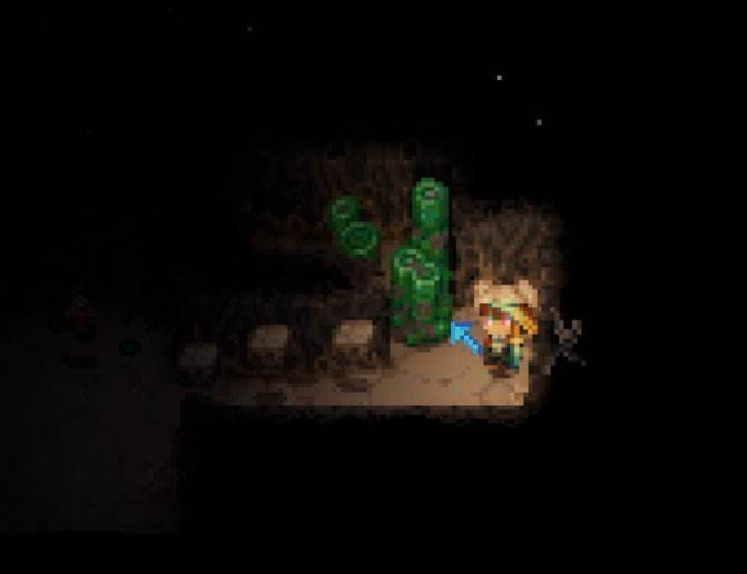 Erkunde das Passage-Biom, um Pandorium-Kristalle in Core Keeper zu entdecken.