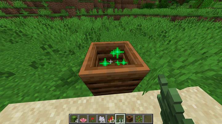 Baue den Buschblock im Minecraft Spring-to-Life-Update an und nutze ihn -  gamever