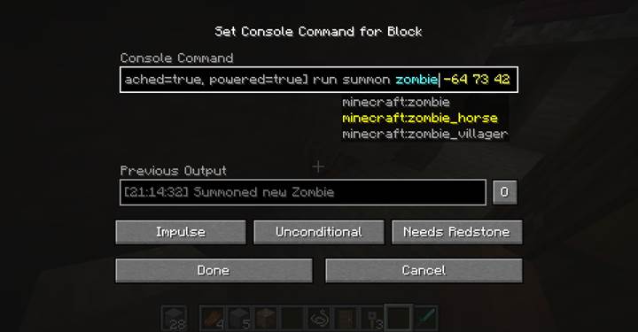 Haken löst einen Zombie hinter dem Spieler aus.