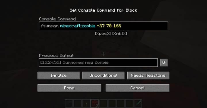 Create punishment traps when redstone is placed incorrectly.