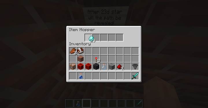 Entdecke Diamanten in einer versteckten Truhe nach dem Lösen des ersten Rätsels.